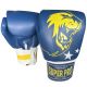 Super Pro Combat Gear (kick)bokshandschoenen Nations Curacao kids blauw - geel - wit